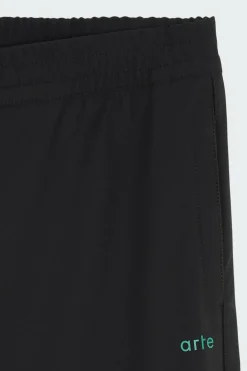 Green Logo Polyester Pants - Pantalon | Noir*ARTE ANTWERP New