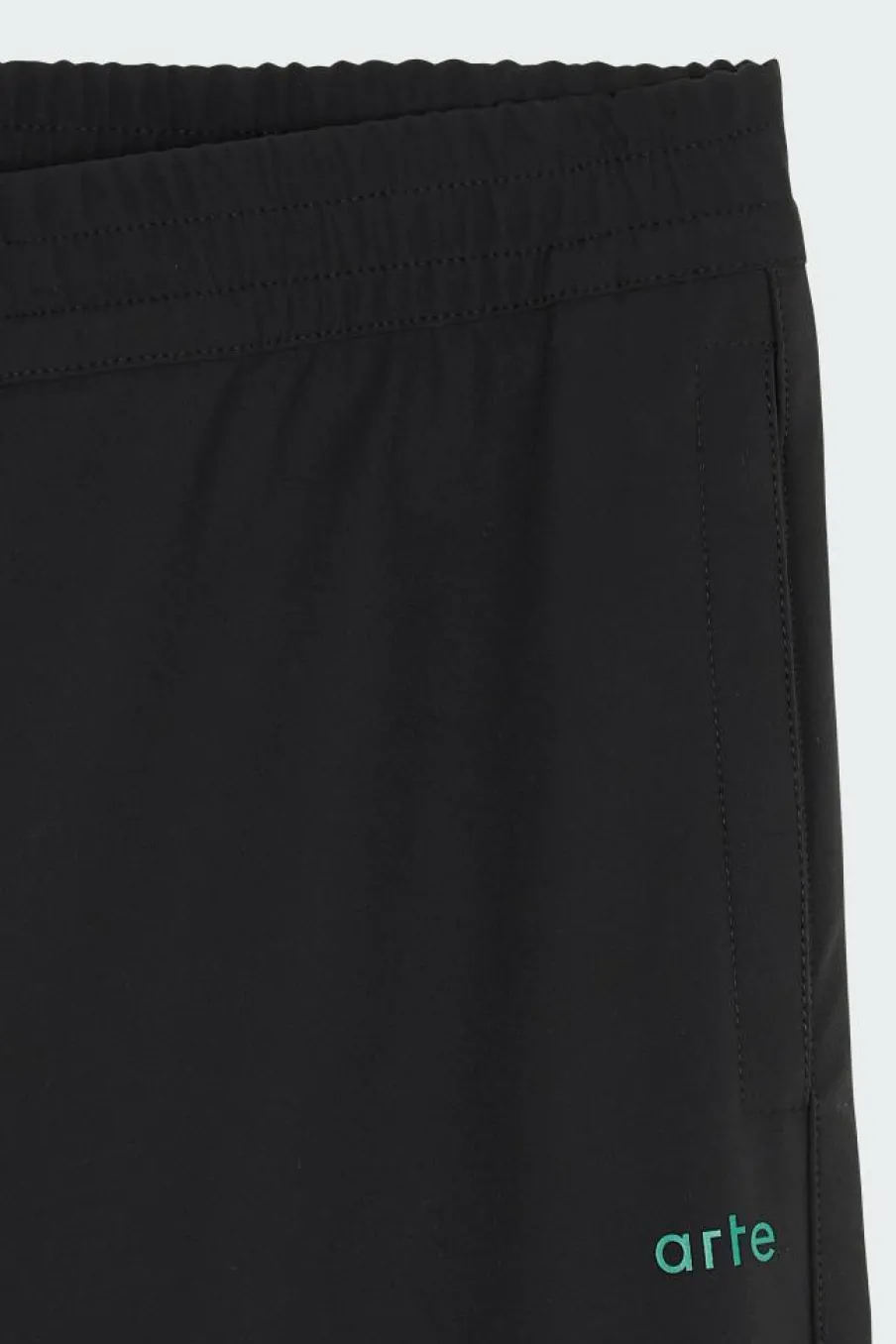 Green Logo Polyester Pants - Pantalon | Noir*ARTE ANTWERP New