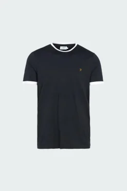GROVES RINGER - T-shirt | Bleu*FARAH Online