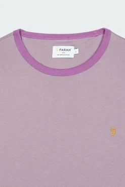 GROVES RINGER - T-shirt | Violet*FARAH