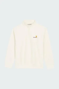 Half Zip American Script - Sweat zippé | Beige*CARHARTT WIP New