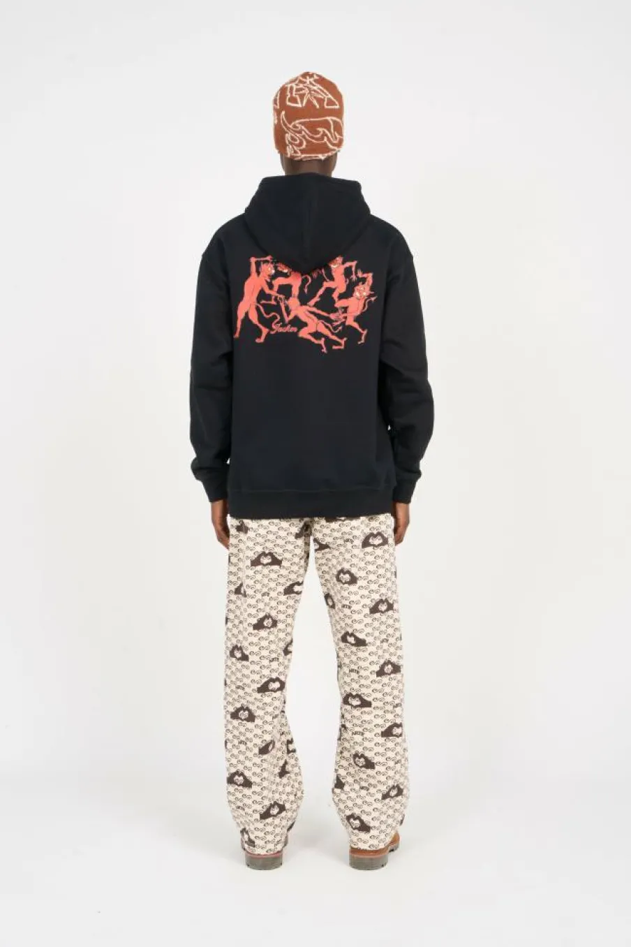 Hand Heart Print Pants - Pantalon | Beige*ARTE ANTWERP Discount
