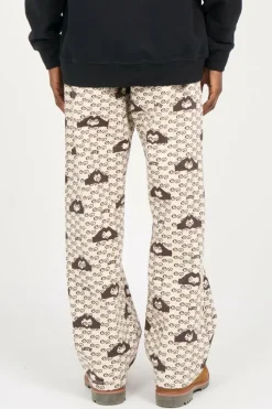 Hand Heart Print Pants - Pantalon | Beige*ARTE ANTWERP Discount