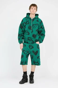 Hand Heart Shorts - Short | Vert*ARTE ANTWERP Best