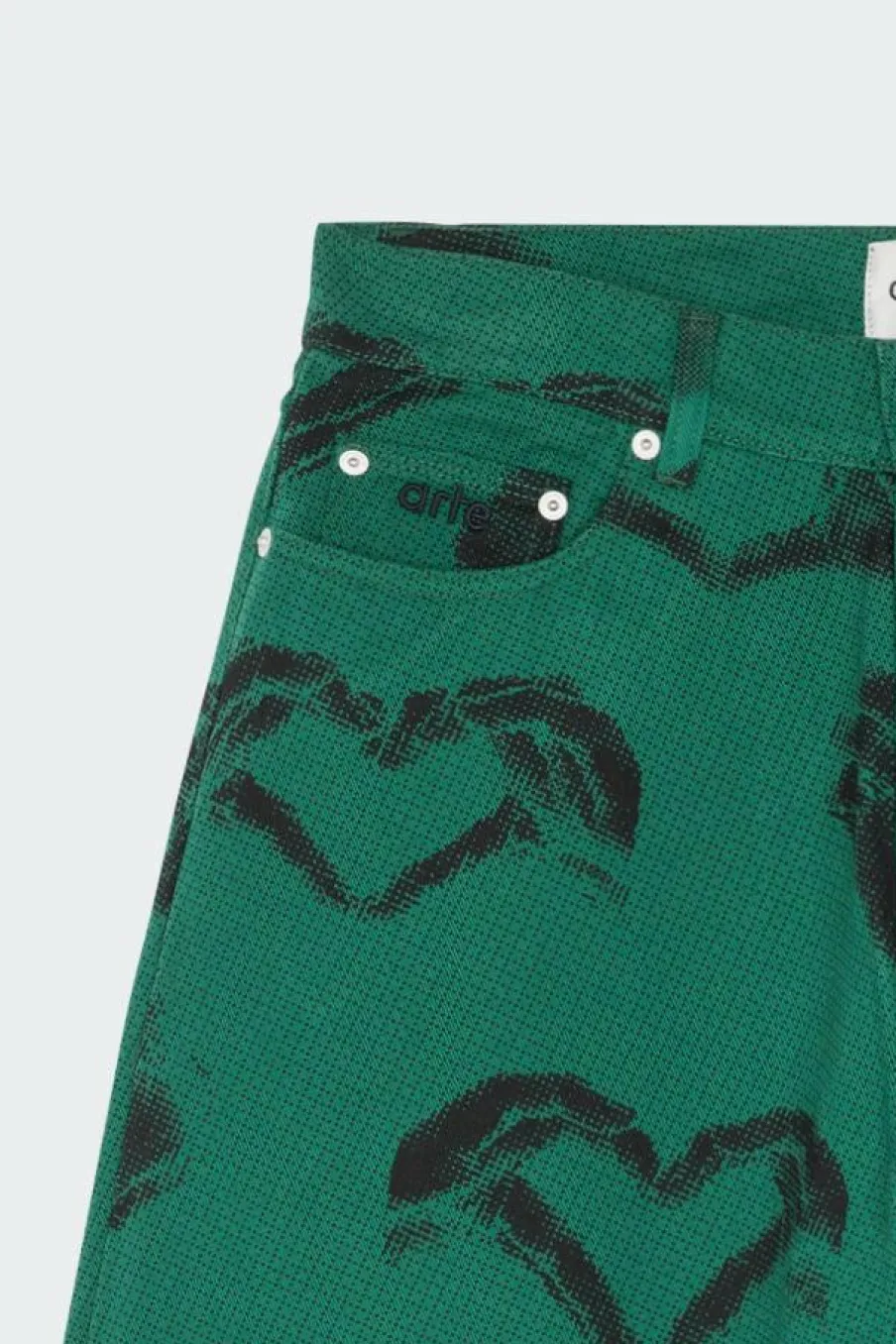 Hand Heart Shorts - Short | Vert*ARTE ANTWERP Best