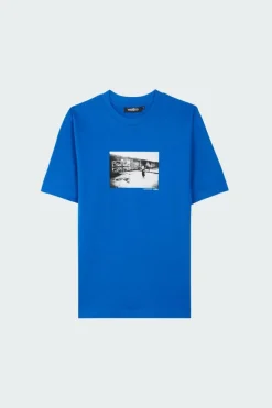 HAPPY WHEN IT RAIN - T-shirt | Bleu*WASTED Online