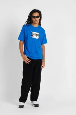 HAPPY WHEN IT RAIN - T-shirt | Bleu*WASTED Online