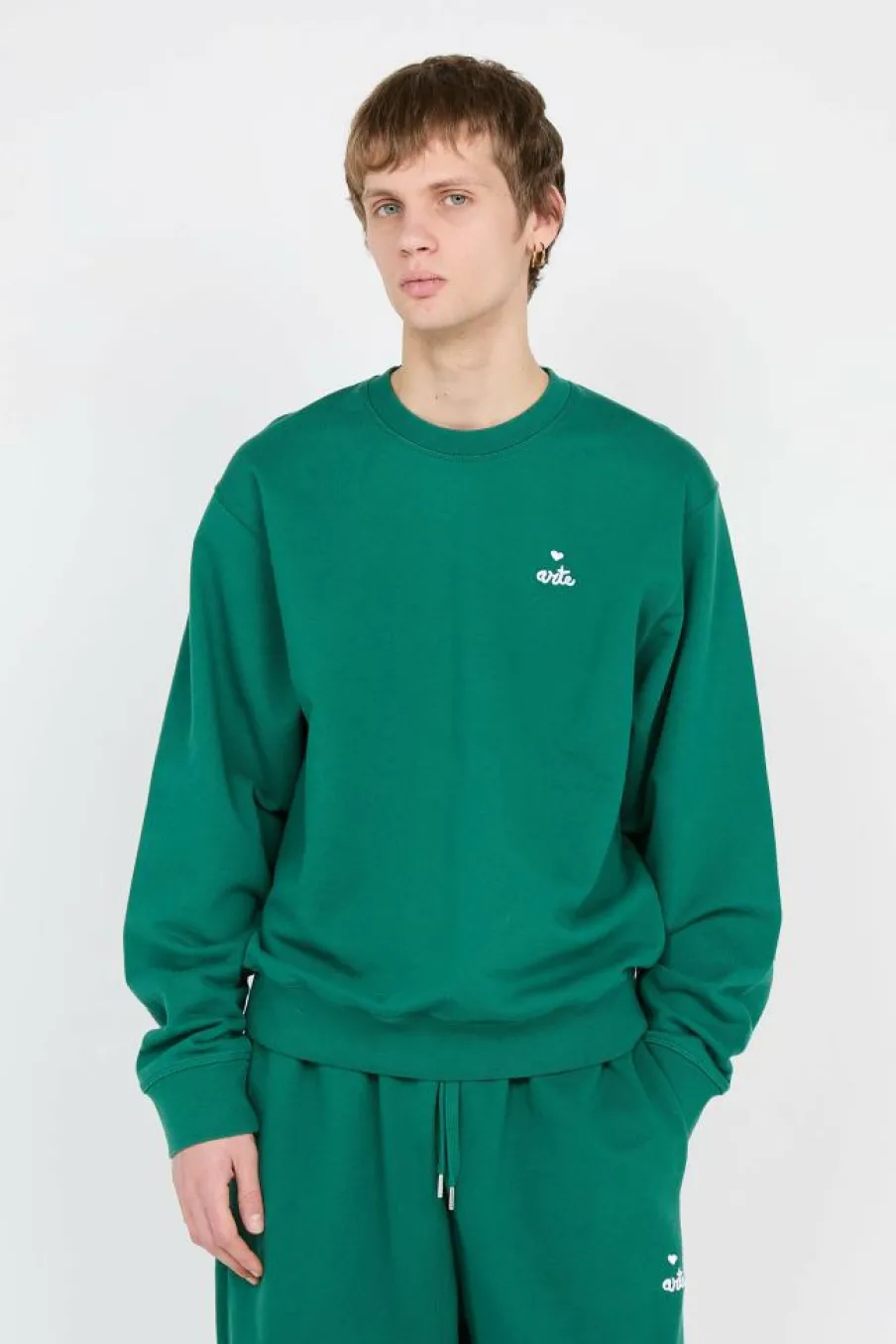 Heart Crewneck - Sweatshirt | Vert*ARTE ANTWERP Sale