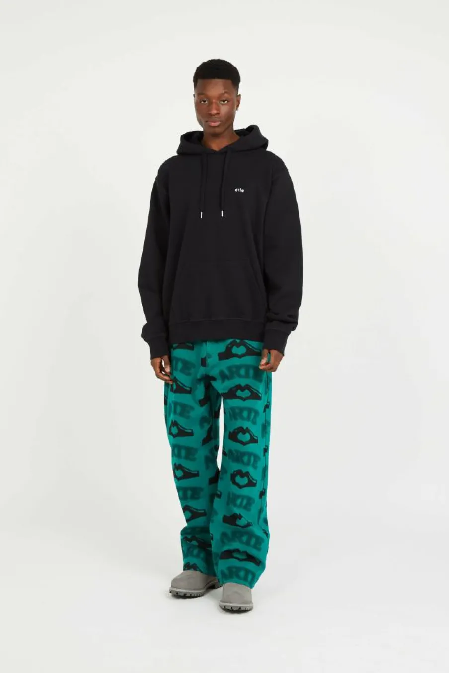 Heart Printed Pants - Pantalon | Vert*ARTE ANTWERP Sale