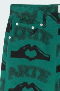 Heart Printed Pants - Pantalon | Vert*ARTE ANTWERP Sale