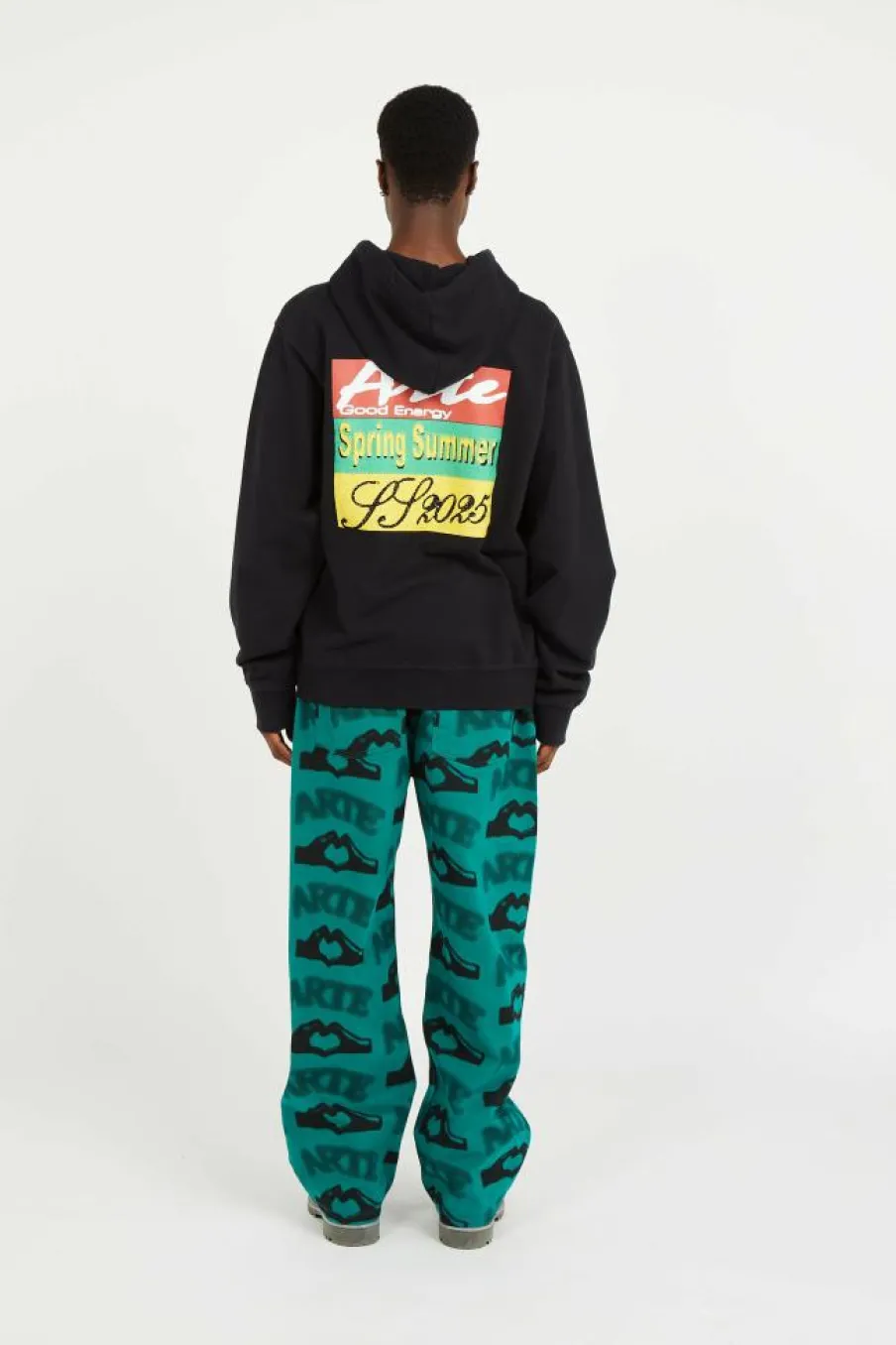 Heart Printed Pants - Pantalon | Vert*ARTE ANTWERP Sale