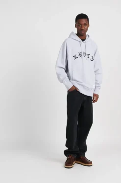 HIGH LIFE LOW LEVELS - Hoodie | Gris*EDWIN Clearance