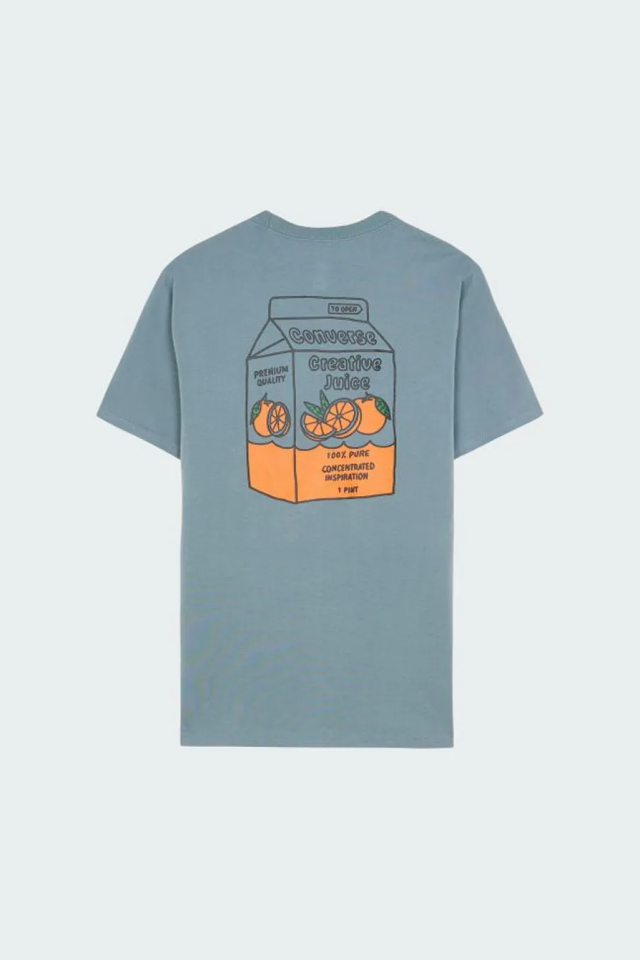 HIGH SUMMER CREATIVE JUICE TEE - T-shirt | Bleu*CONVERSE Hot