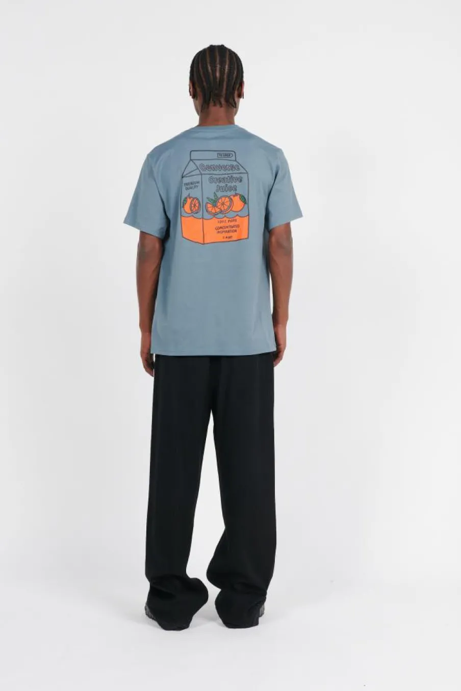 HIGH SUMMER CREATIVE JUICE TEE - T-shirt | Bleu*CONVERSE Hot