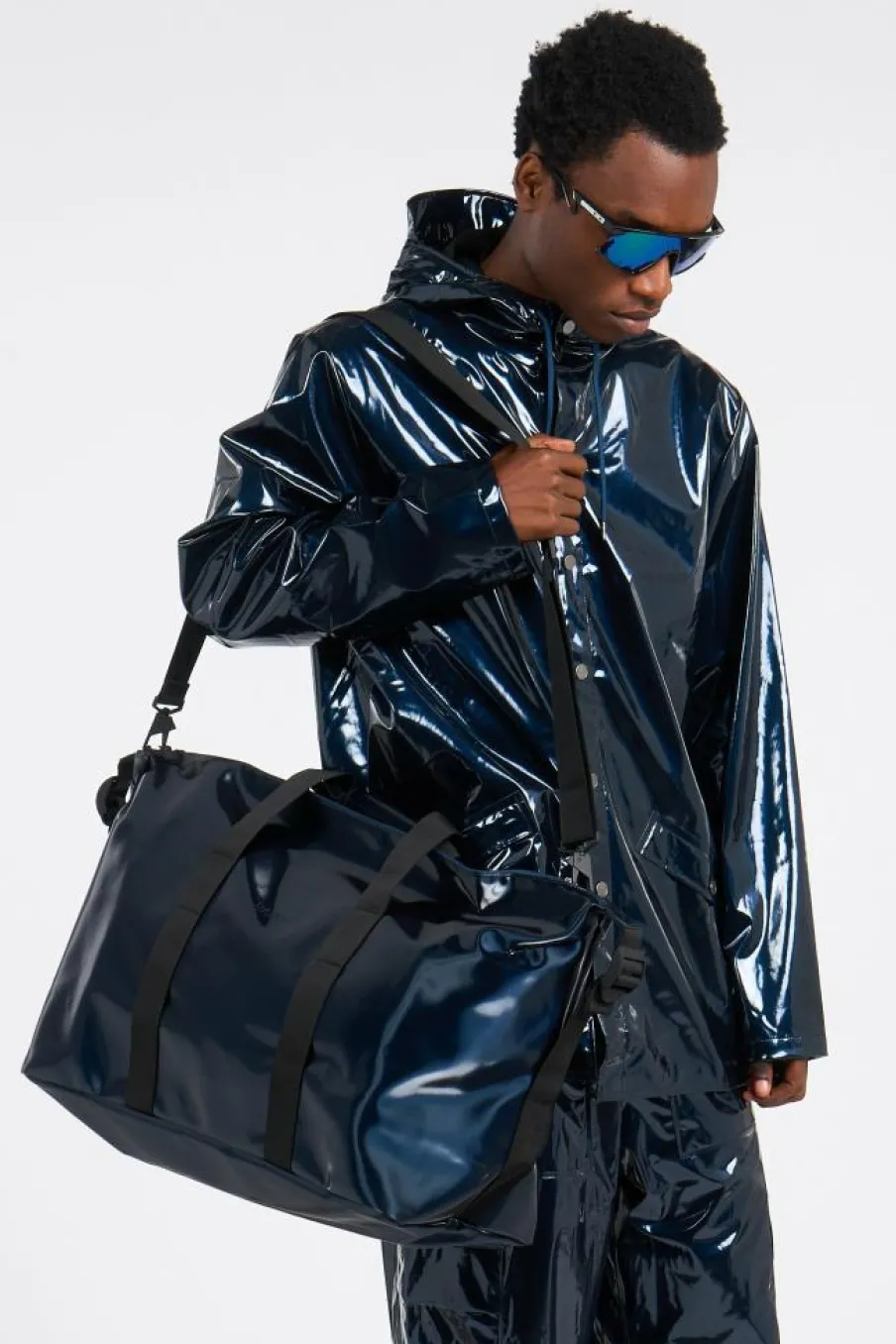 HILO WEEKEND BAG W3 - Sac voyage | Bleu*RAINS Outlet