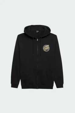 Holo Flamed Dot Zip - Hoodie | Noir*SANTA CRUZ Best