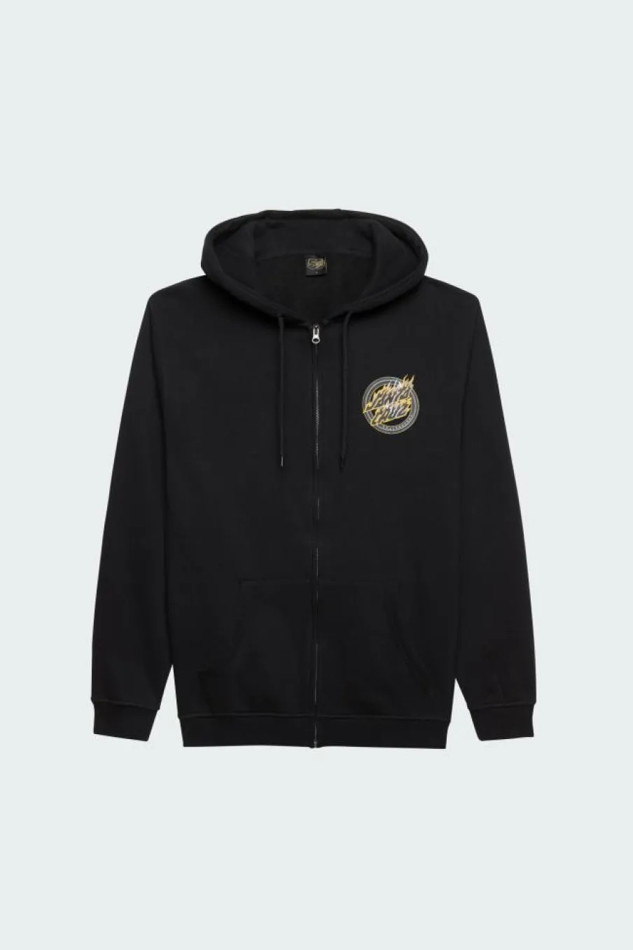 Holo Flamed Dot Zip - Hoodie | Noir*SANTA CRUZ Best