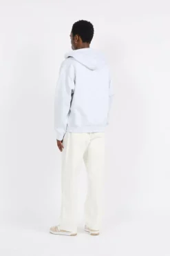Hooded American Script - Hoodie zippé | Gris*CARHARTT WIP Discount