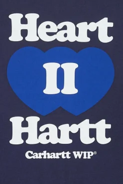 Hooded Heart II Hartt Sweat Jacket - Hoodie zippé | Bleu*CARHARTT WIP Outlet