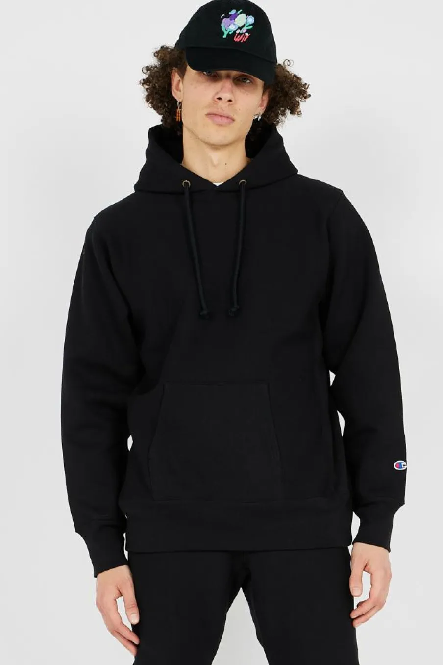 Hooded Sweatshirt - Hoodie | Noir*CHAMPION