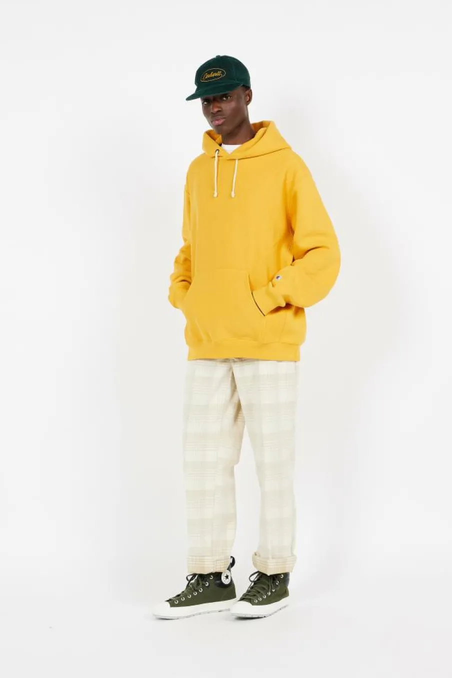 Hooded Sweatshirt - Hoodie | Jaune*CHAMPION