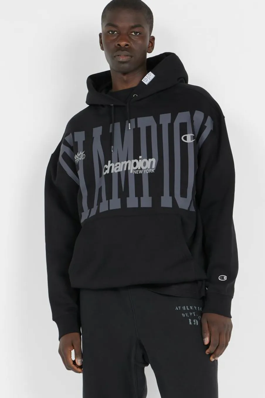 HOODED SWEATSHIRT - Hoodie | Noir*CHAMPION