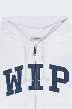 Hooded WIP Sweat Jacket - Hoodie zippé | Gris*CARHARTT WIP Outlet