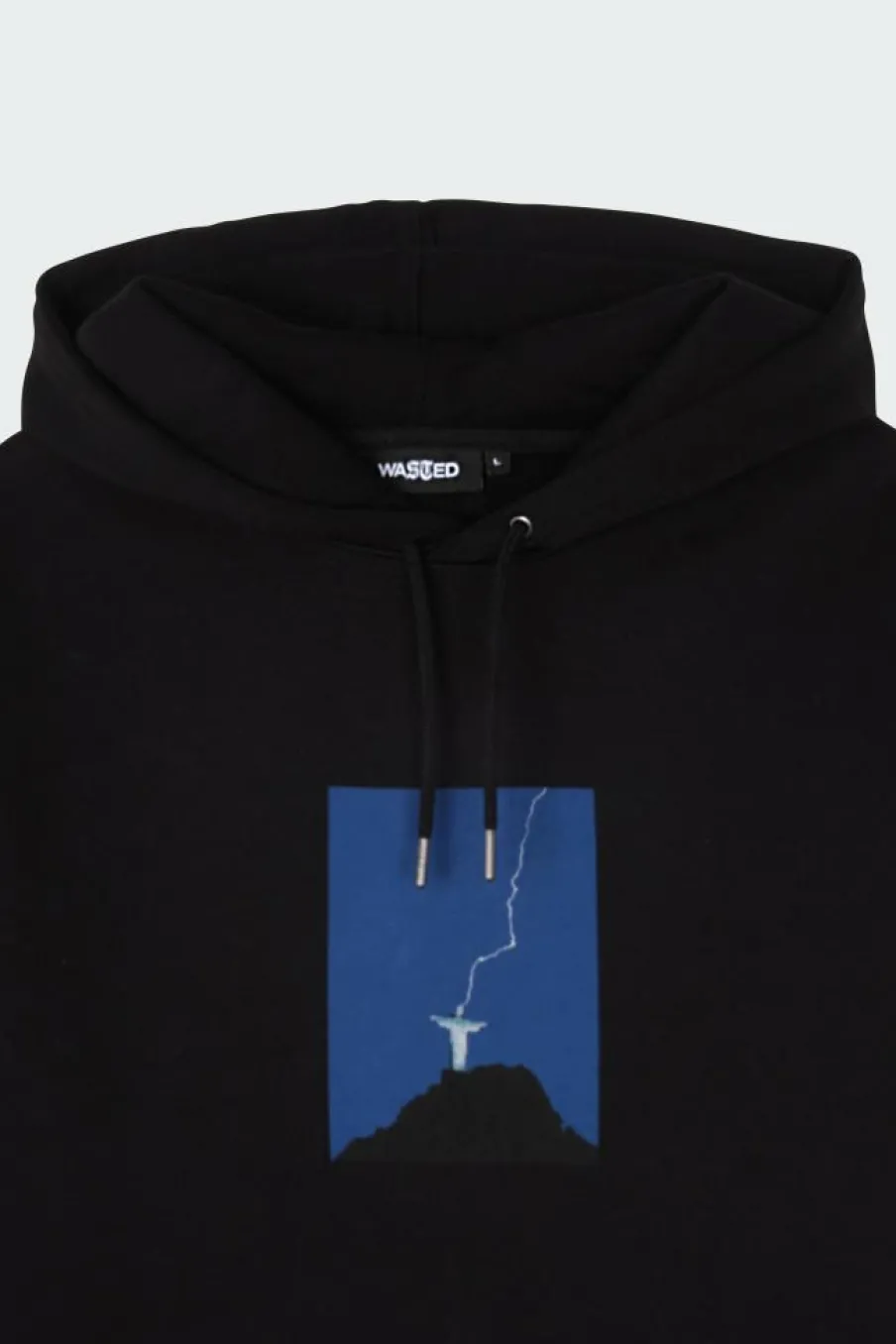 Hoodie | Noir*WASTED Discount
