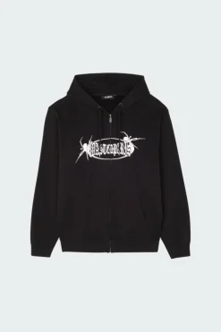 HOODIE ZIP BOILER - Hoodie zippé | Noir*WASTED