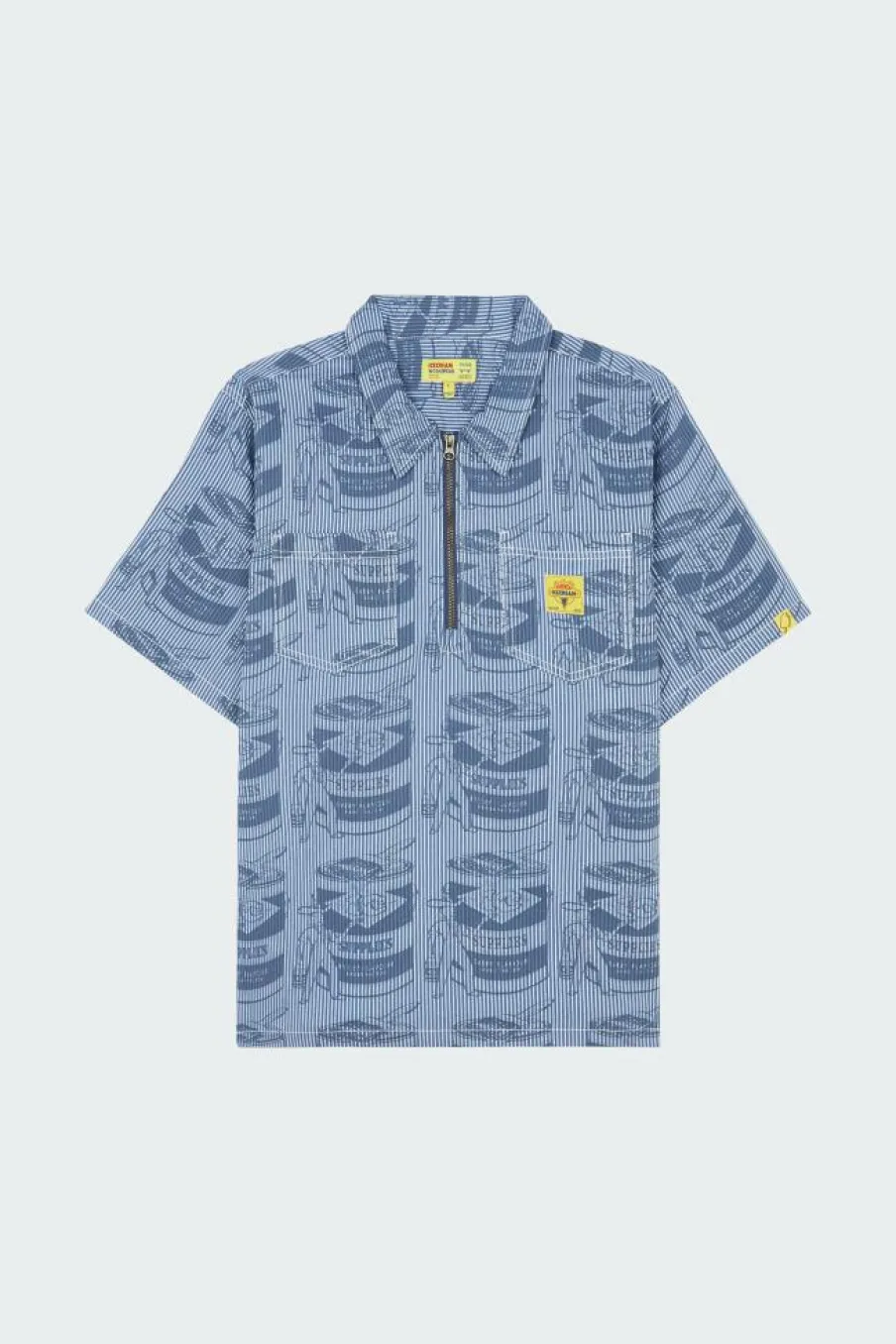 IC SUPPLIES WORK - Chemise | Bleu*ICE CREAM Discount