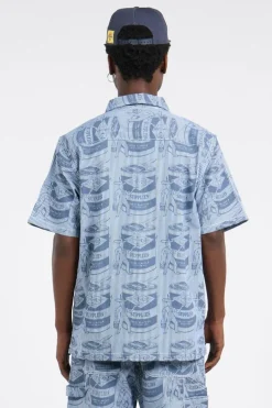 IC SUPPLIES WORK - Chemise | Bleu*ICE CREAM Discount