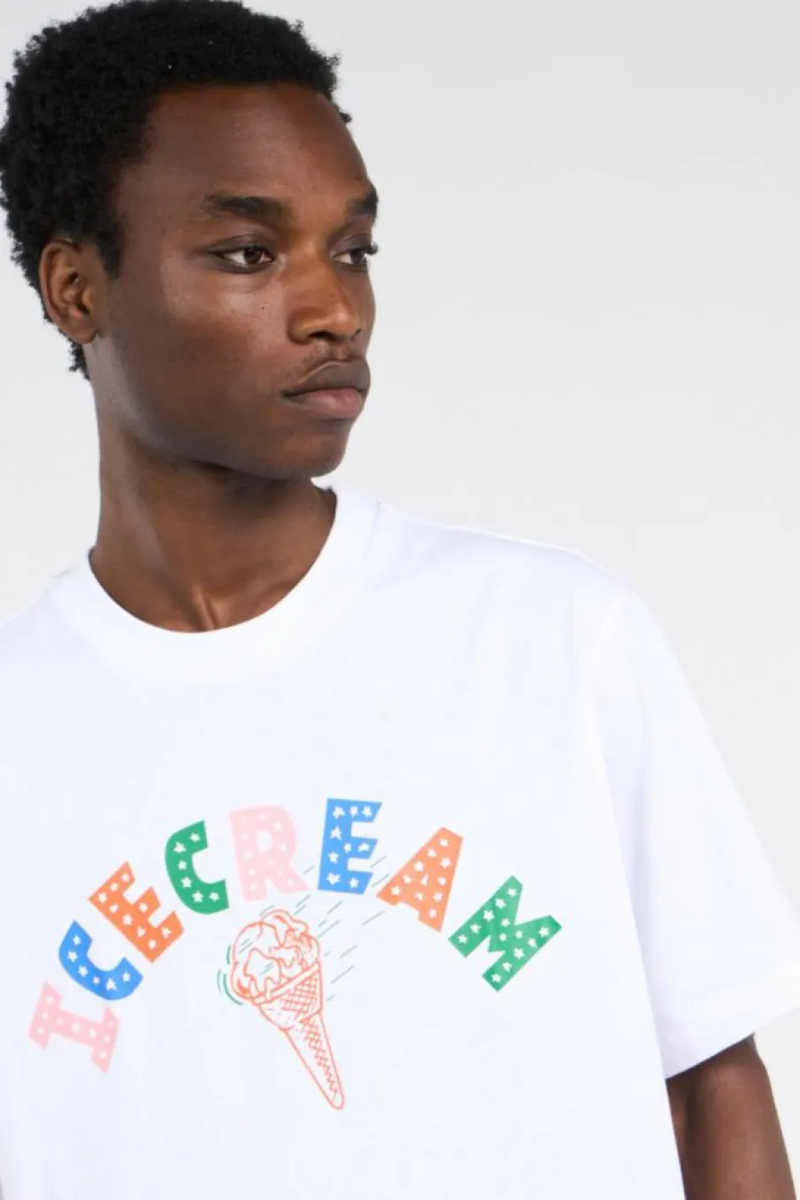 ICECREAM CONE - T-shirt | Blanc*ICE CREAM Sale