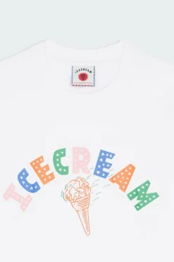 ICECREAM CONE - T-shirt | Blanc*ICE CREAM Sale