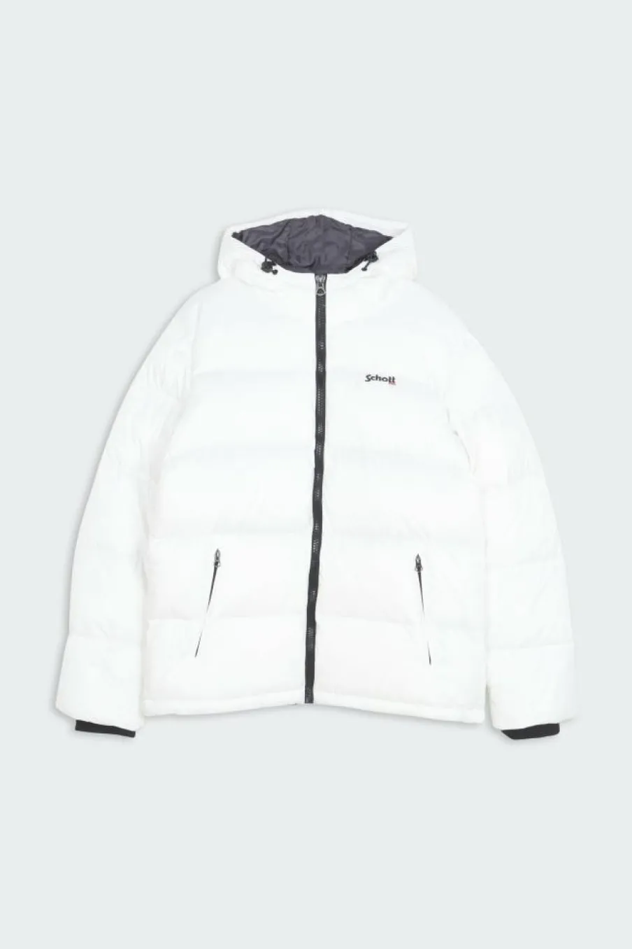 IDAHO2 - Doudoune avec capuche | Blanc*SCHOTT Discount