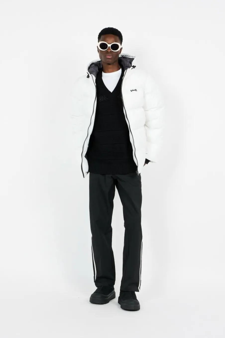 IDAHO2 - Doudoune avec capuche | Blanc*SCHOTT Discount