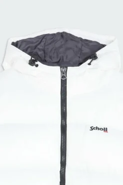 IDAHO2 - Doudoune avec capuche | Blanc*SCHOTT Discount
