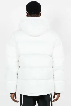 IDAHO2 - Doudoune avec capuche | Blanc*SCHOTT Discount