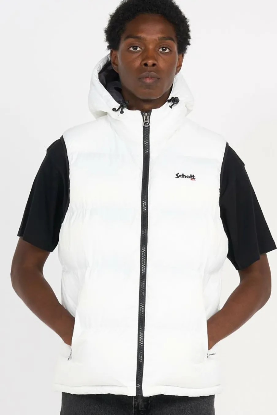 IDAHO 2 VEST - Doudoune sans manches | Blanc*SCHOTT
