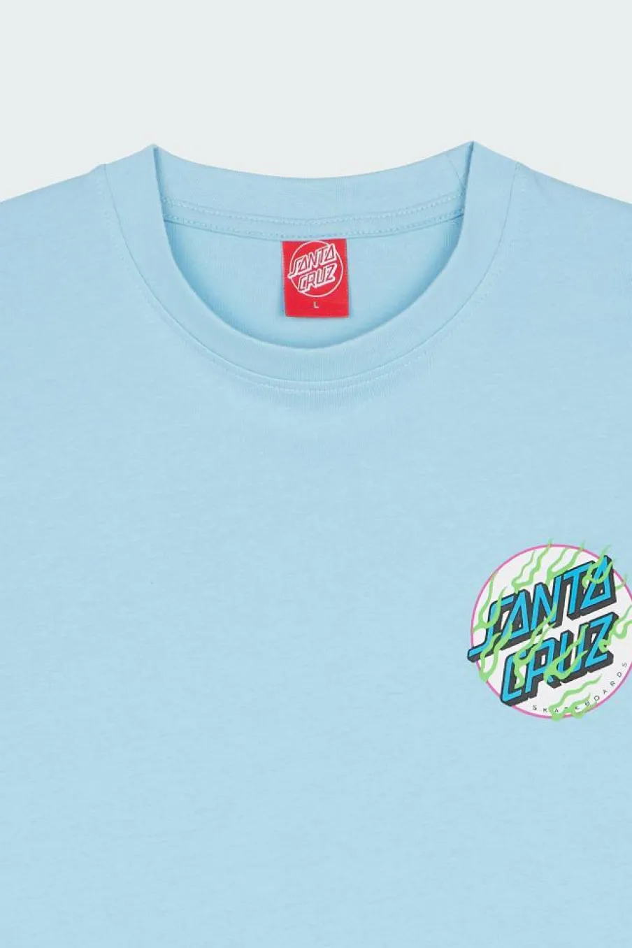 INFERNO DOTS - T-shirt | Bleu*SANTA CRUZ Best