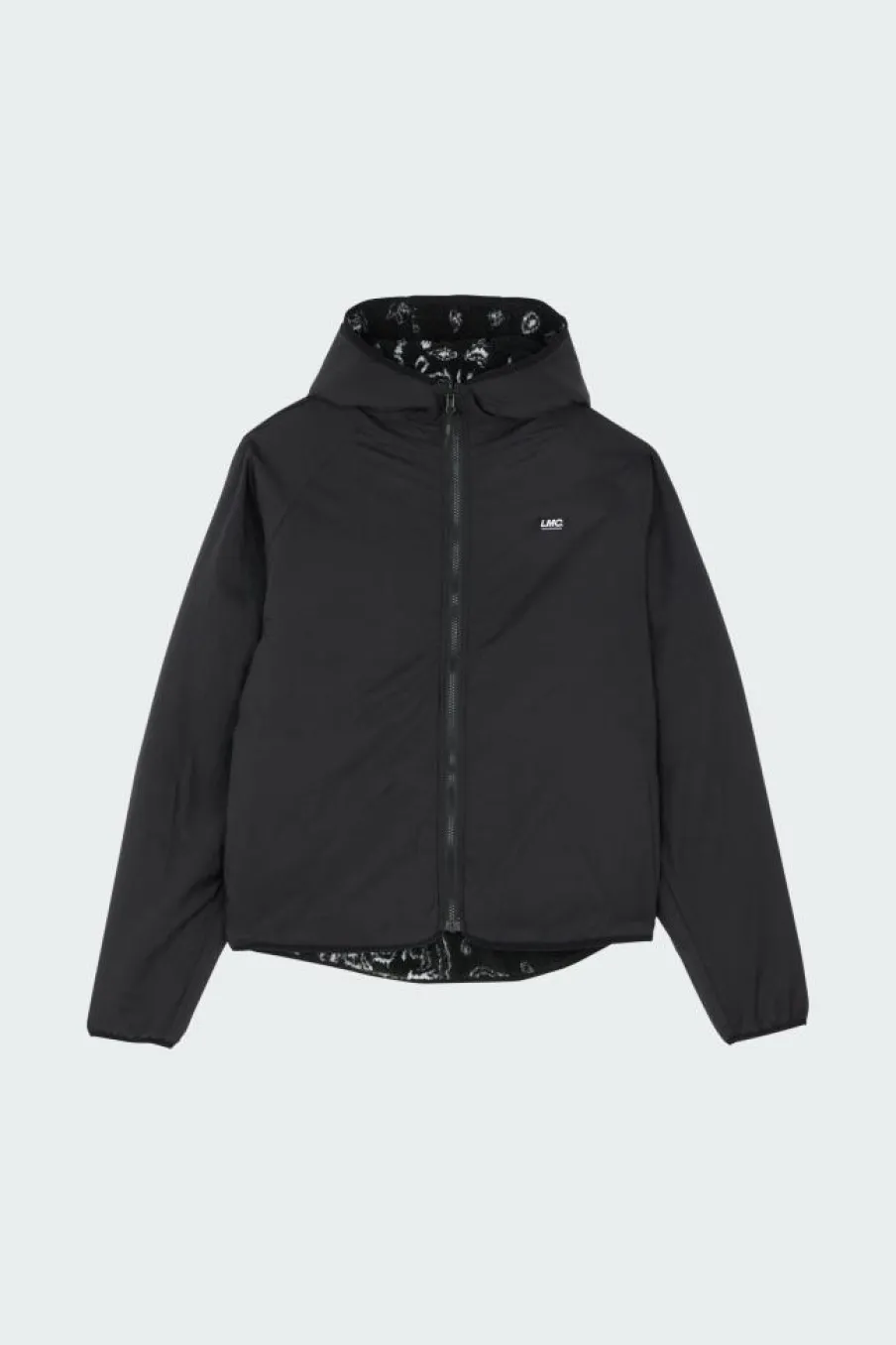 ITALIC JQD BOA FLEECE RVSB HOODED JACKET - Veste | Noir*LOST MANAGEMENT CITIES Clearance
