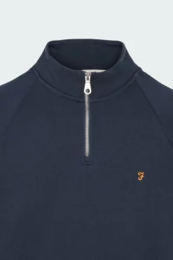 JIM - Sweatshirt | Bleu*FARAH