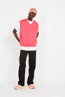 Le pull sans manche grenadine - Pull | Rose*WALK IN PARIS
