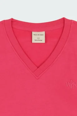 Le pull sans manche grenadine - Pull | Rose*WALK IN PARIS