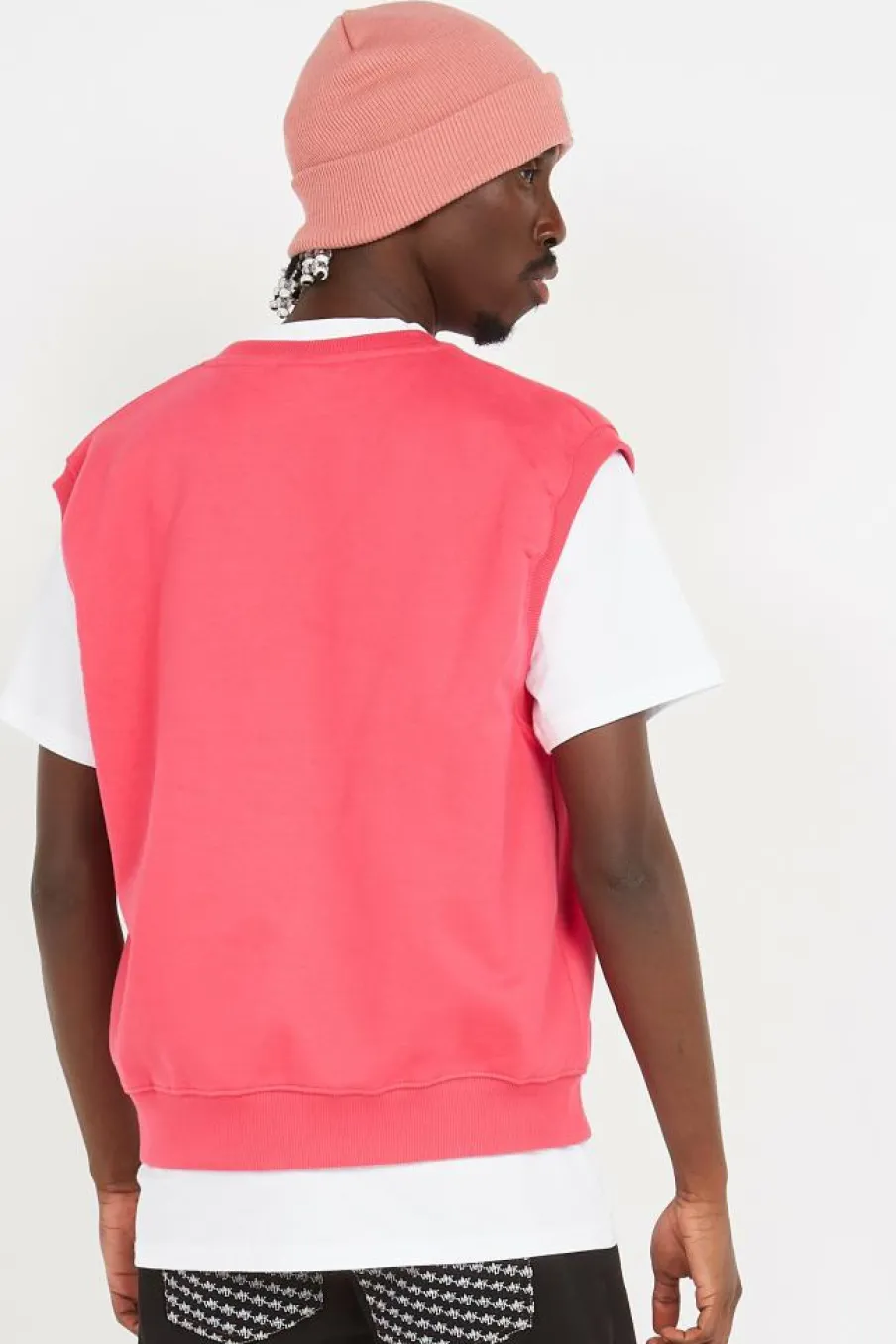 Le pull sans manche grenadine - Pull | Rose*WALK IN PARIS