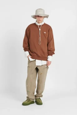 Le sweatshirt acajou - Sweatshirt | Marron*WALK IN PARIS Hot