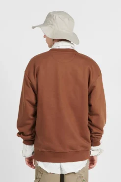 Le sweatshirt acajou - Sweatshirt | Marron*WALK IN PARIS Hot