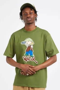 LE T-SHIRT FATCAP - T-shirt | Vert*WALK IN PARIS Hot