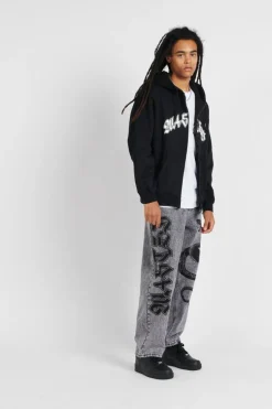 LETHAL ZIP HDIE - Hoodie | Noir*WASTED Outlet