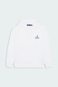 Logo Fleece Hoodie - Hoodie | Blanc*POLO RALPH LAUREN Hot