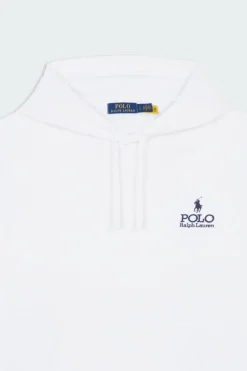 Logo Fleece Hoodie - Hoodie | Blanc*POLO RALPH LAUREN Hot